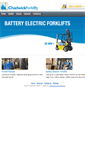 Mobile Screenshot of chadwickforklifts.com.au